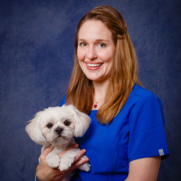 Catie Hawkins, veterinarian