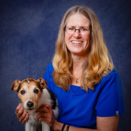 Portrait of veterinarian Dr. Katie