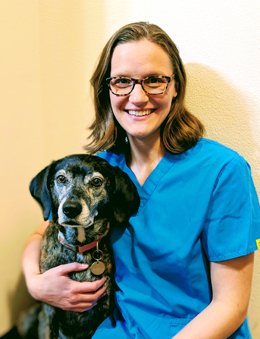 Veterinarian Miranda Braithwaite, , DVM, MPH, MA